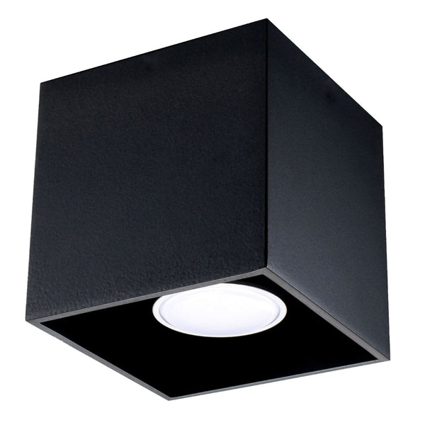 Lampa de tavan QUAD 1 negru