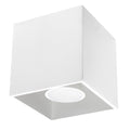 Lustra tavan QUAD 1 alba