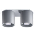 Lampa de tavan ORBIS 2 gri
