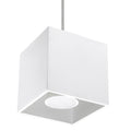 Lampa cu pandantiv QUAD 1 alba