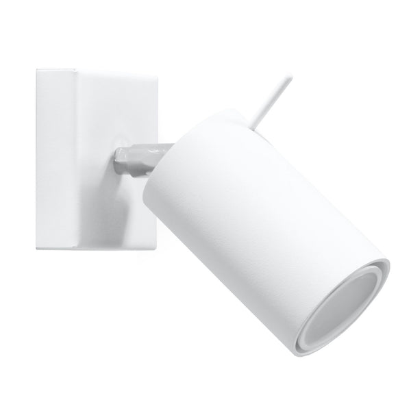Lampa de perete RING alba