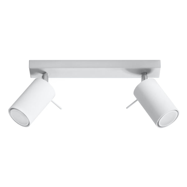 Lampa de tavan RING 2 alba