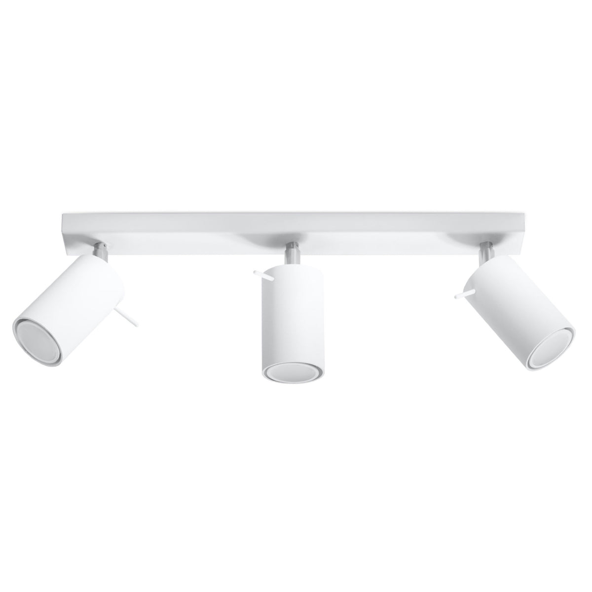 Lampa de tavan RING 3 alba