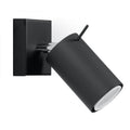 Lampa de perete RING negru