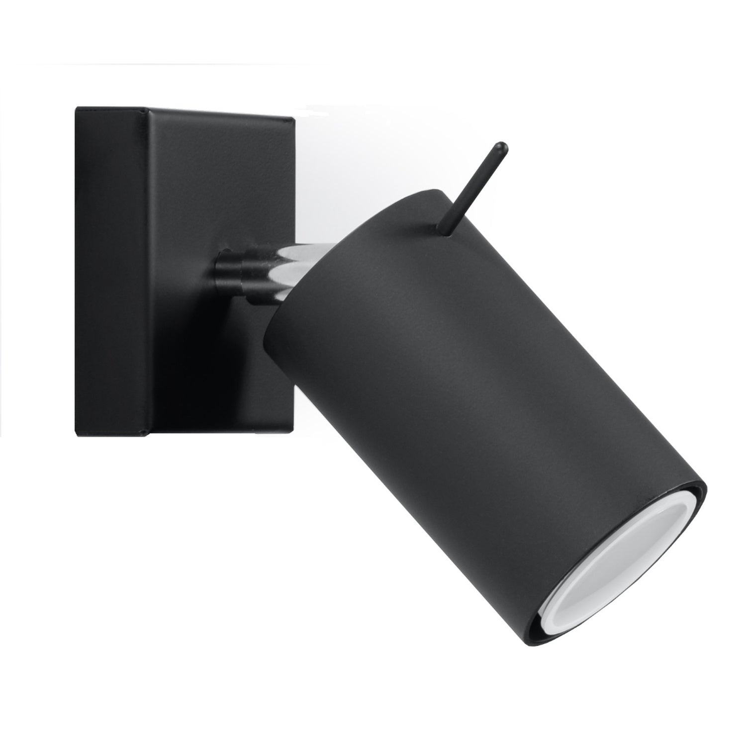 Lampa de perete RING negru