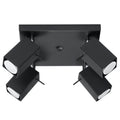 Lampa de tavan MERIDA 4 negru