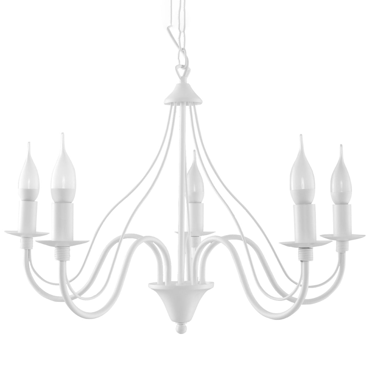 Candelabru MINERWA 5 alb