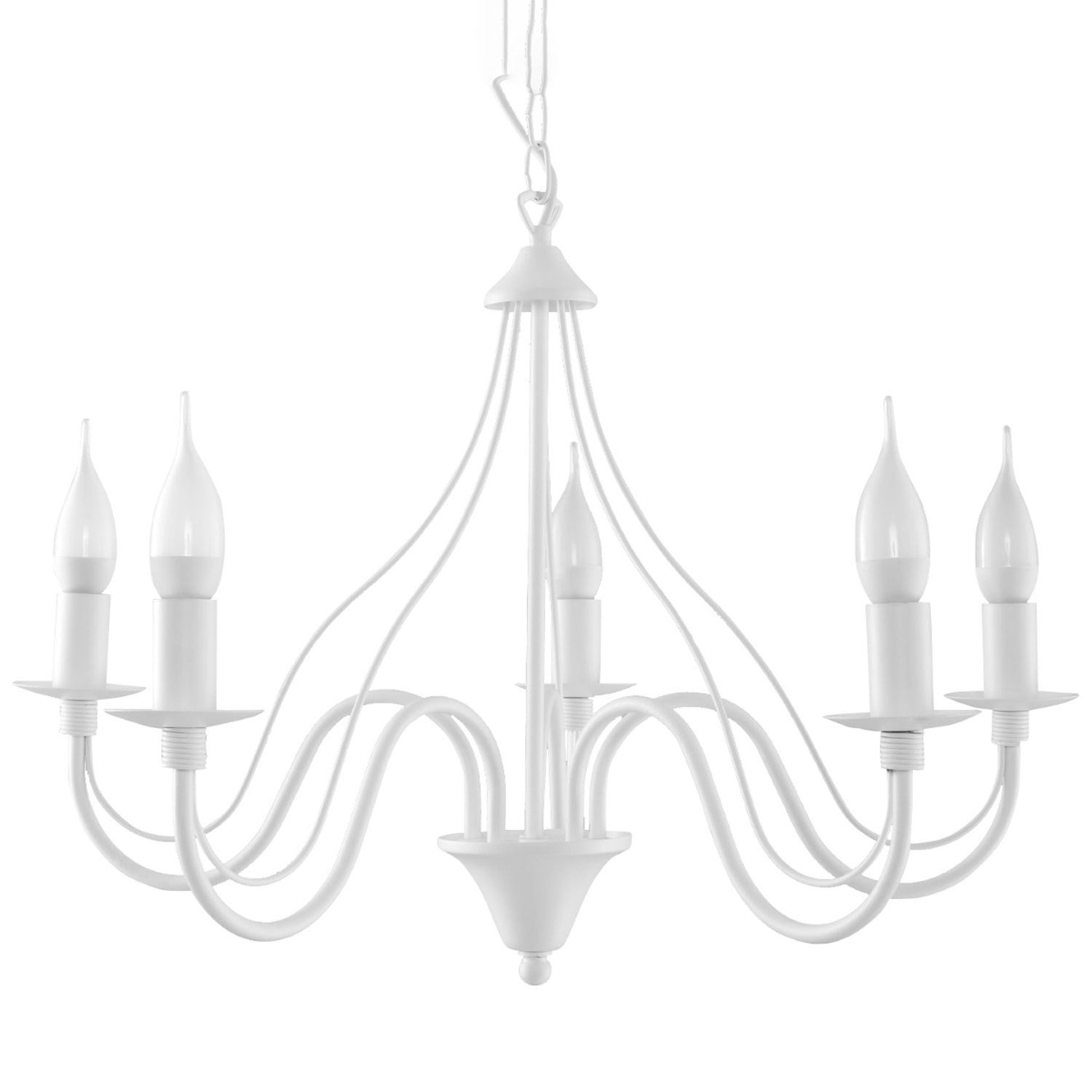 Candelabru MINERWA 5 alb