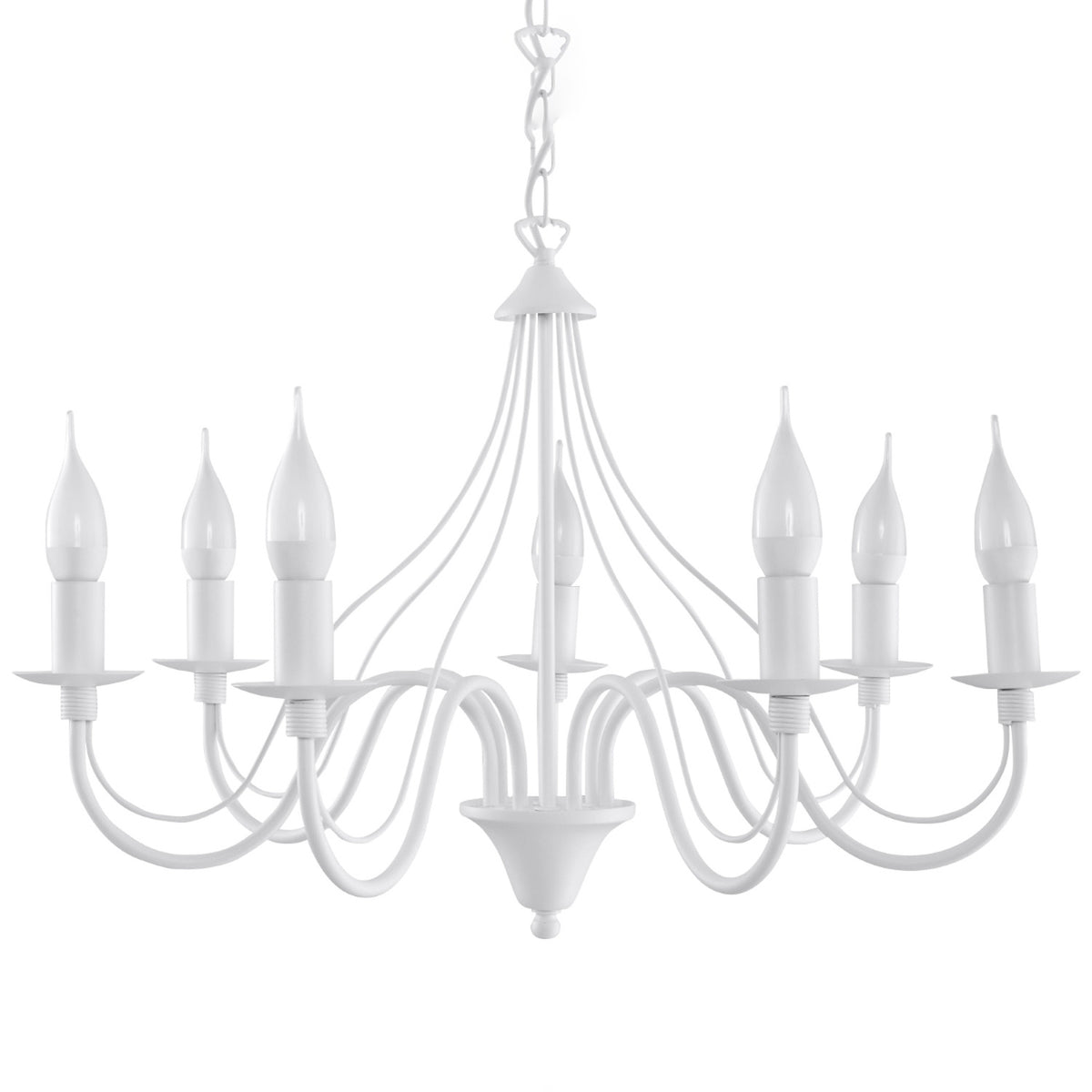 Candelabru MINERWA 7 alb