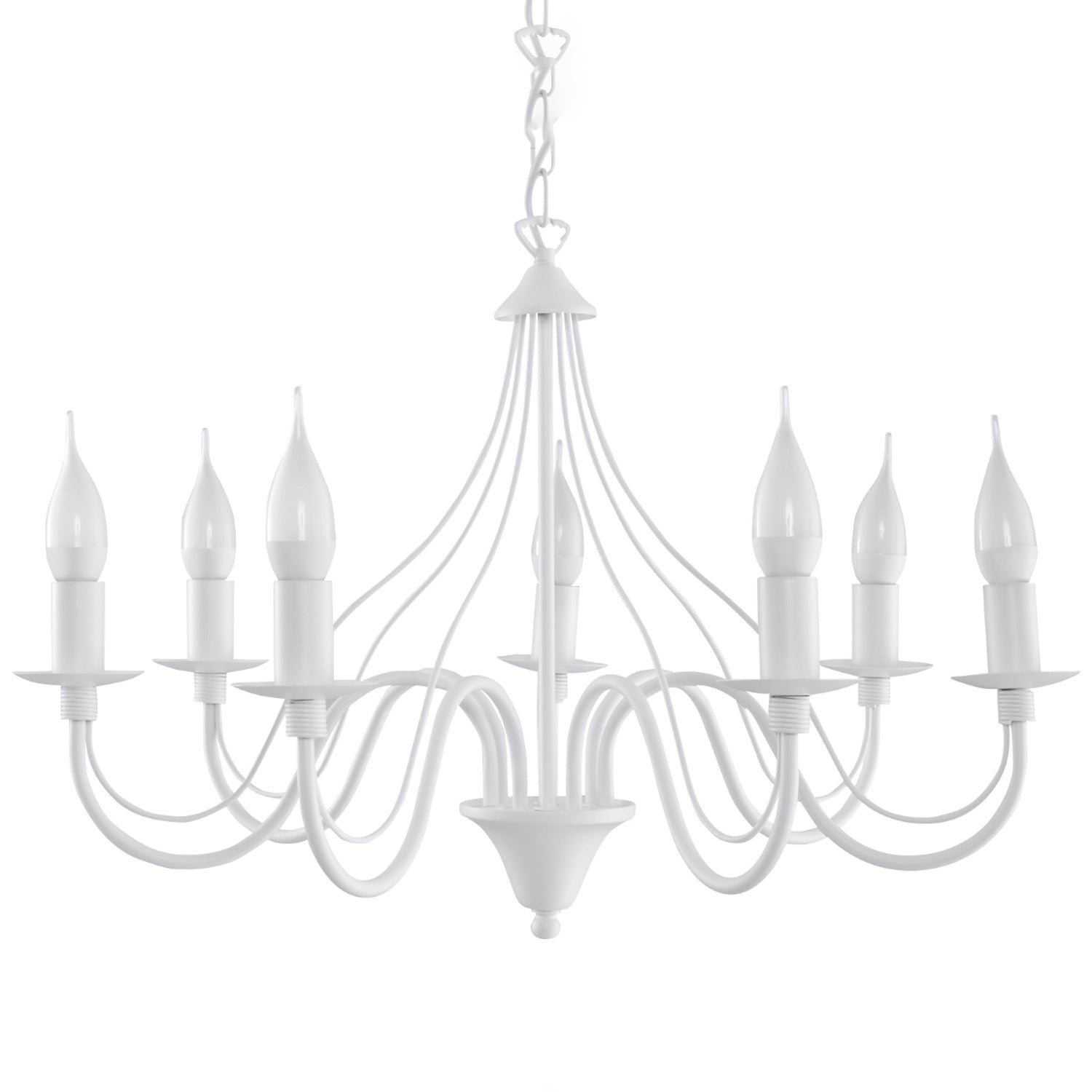 Candelabru MINERWA 7 alb