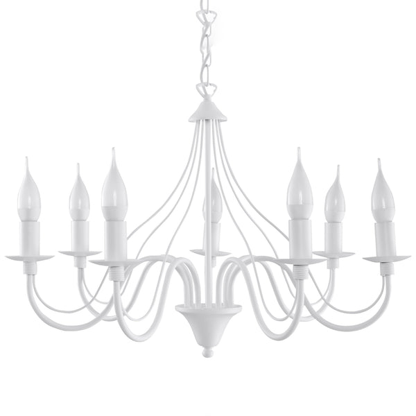 Candelabru MINERWA 7 alb