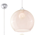 Lampa cu pandantiv BALL sampanie