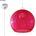 Lampa pandantiv BALL rosie
