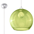 Lampa suspendata BALL verde