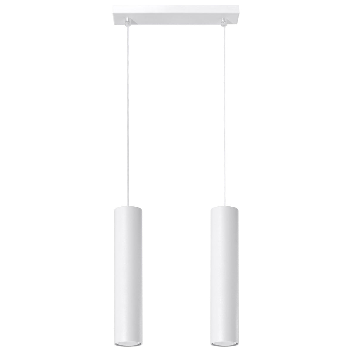 Lampa suspendata LAGOS 2 alba