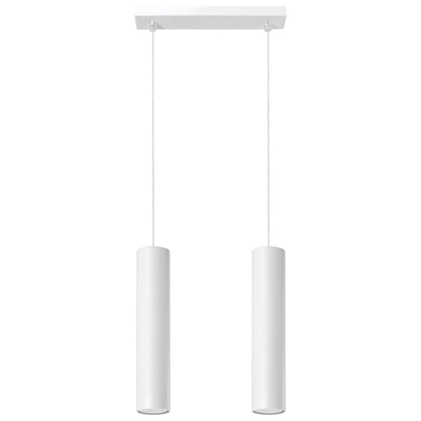 Lampa suspendata LAGOS 2 alba