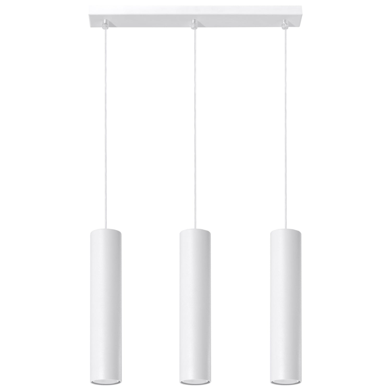 Lampa suspensie LAGOS 3L alba