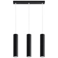 Lampa suspendata LAGOS 3L negru