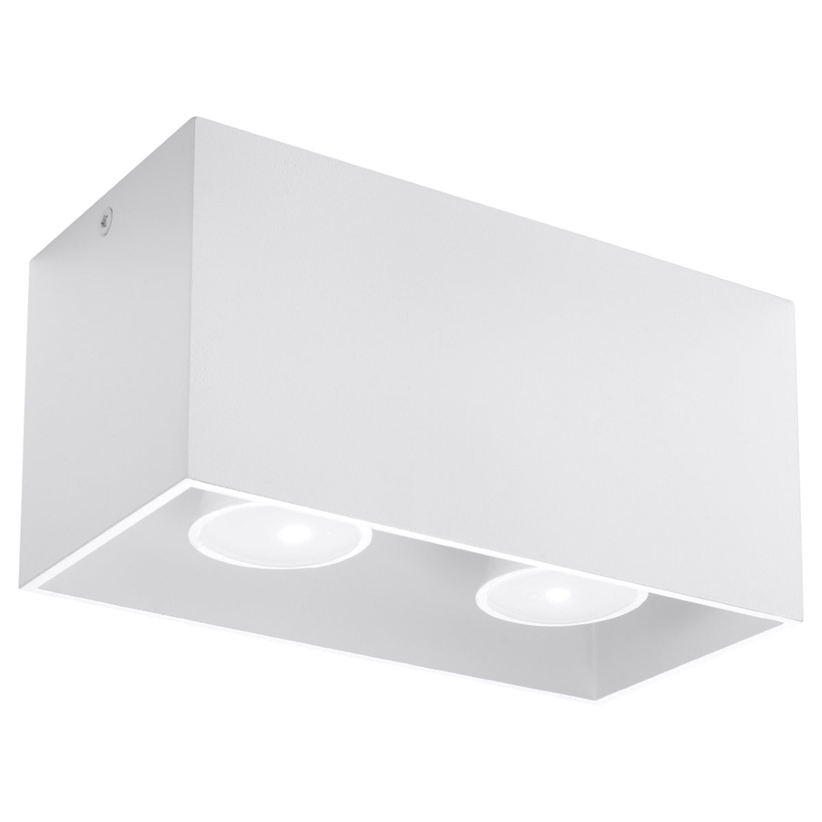 Lustra de tavan QUAD alba
