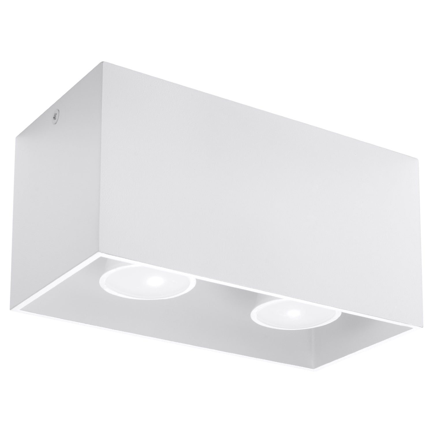 Lustra de tavan QUAD alba
