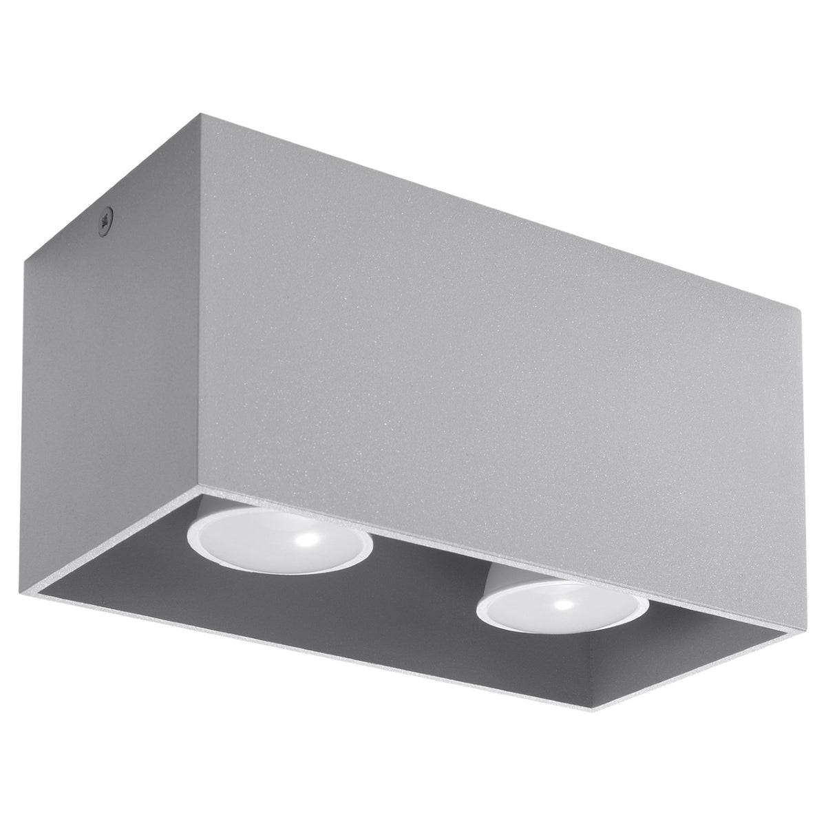Lampa de tavan QUAD gri