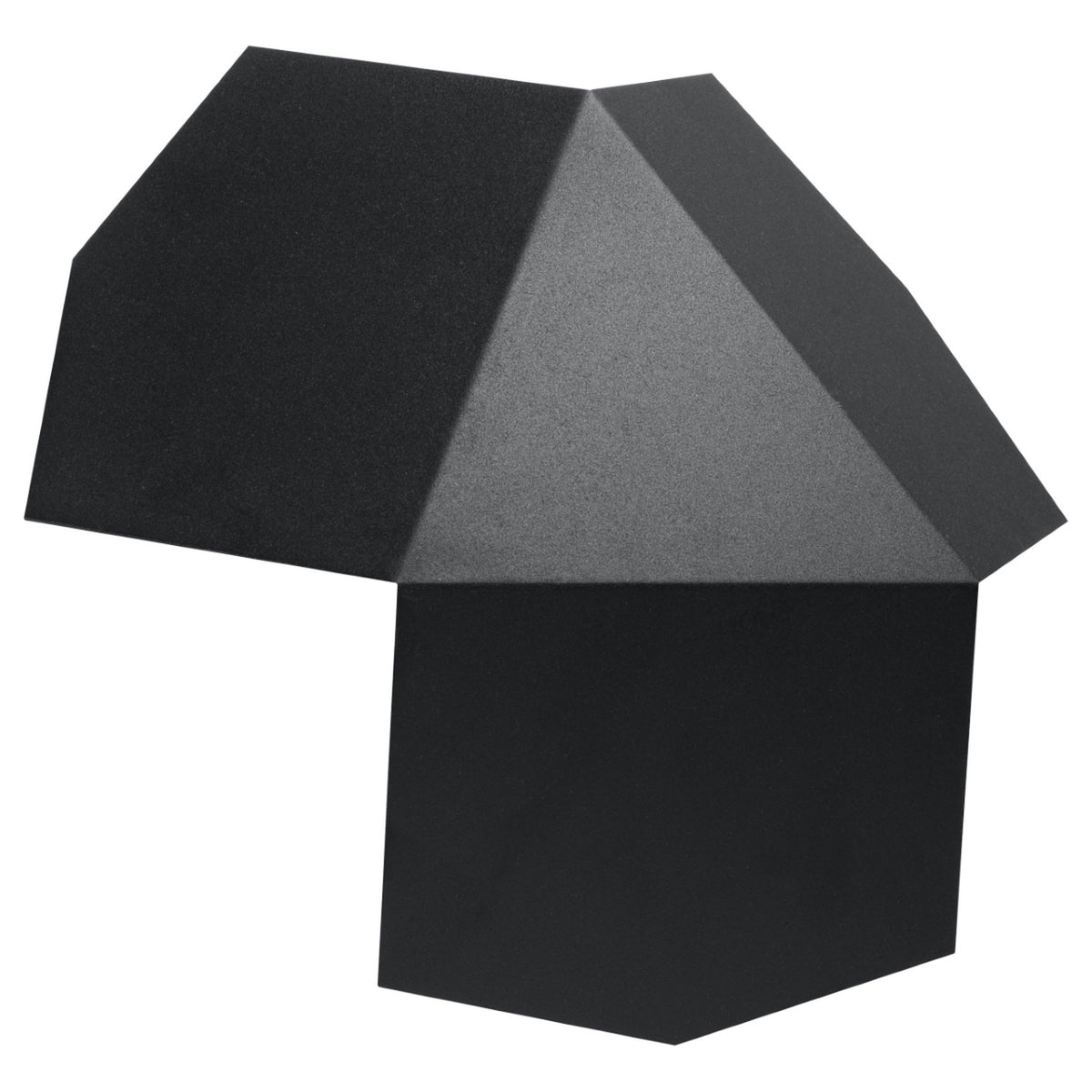 Lampă de perete TRE negru