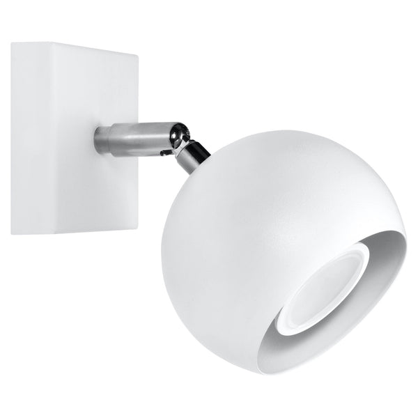 Lampa de perete OCULARE alba