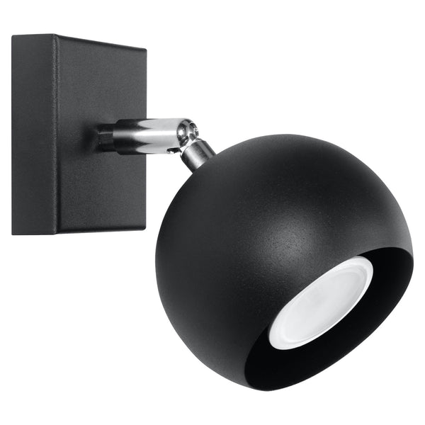 Lampa de perete OCULARE negru