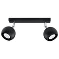 Lampa de tavan OCULARE 2 negru