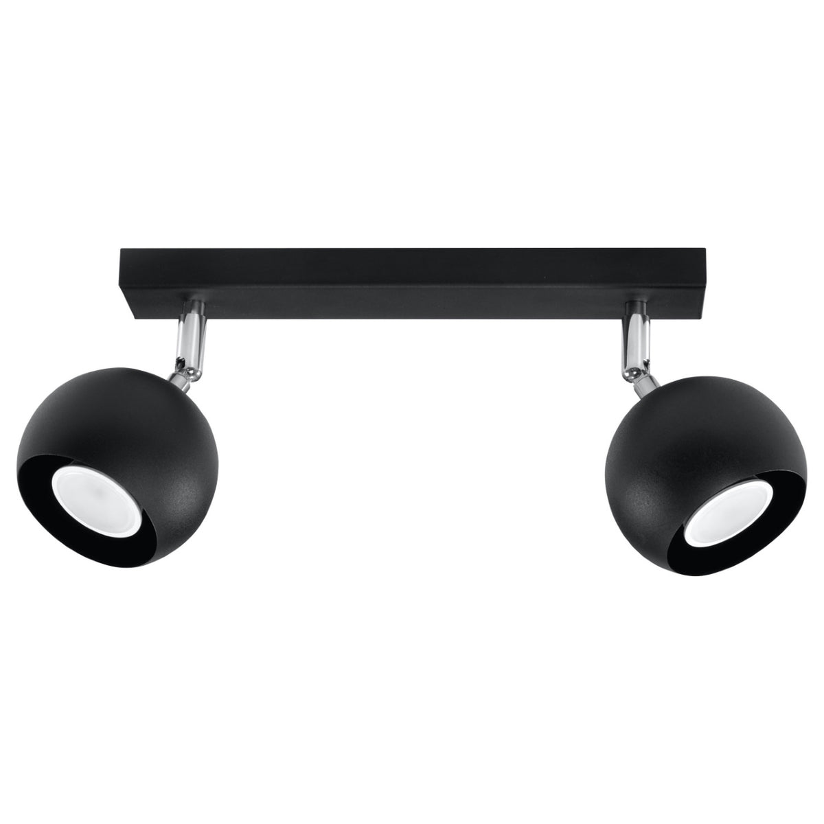 Lampa de tavan OCULARE 2 negru