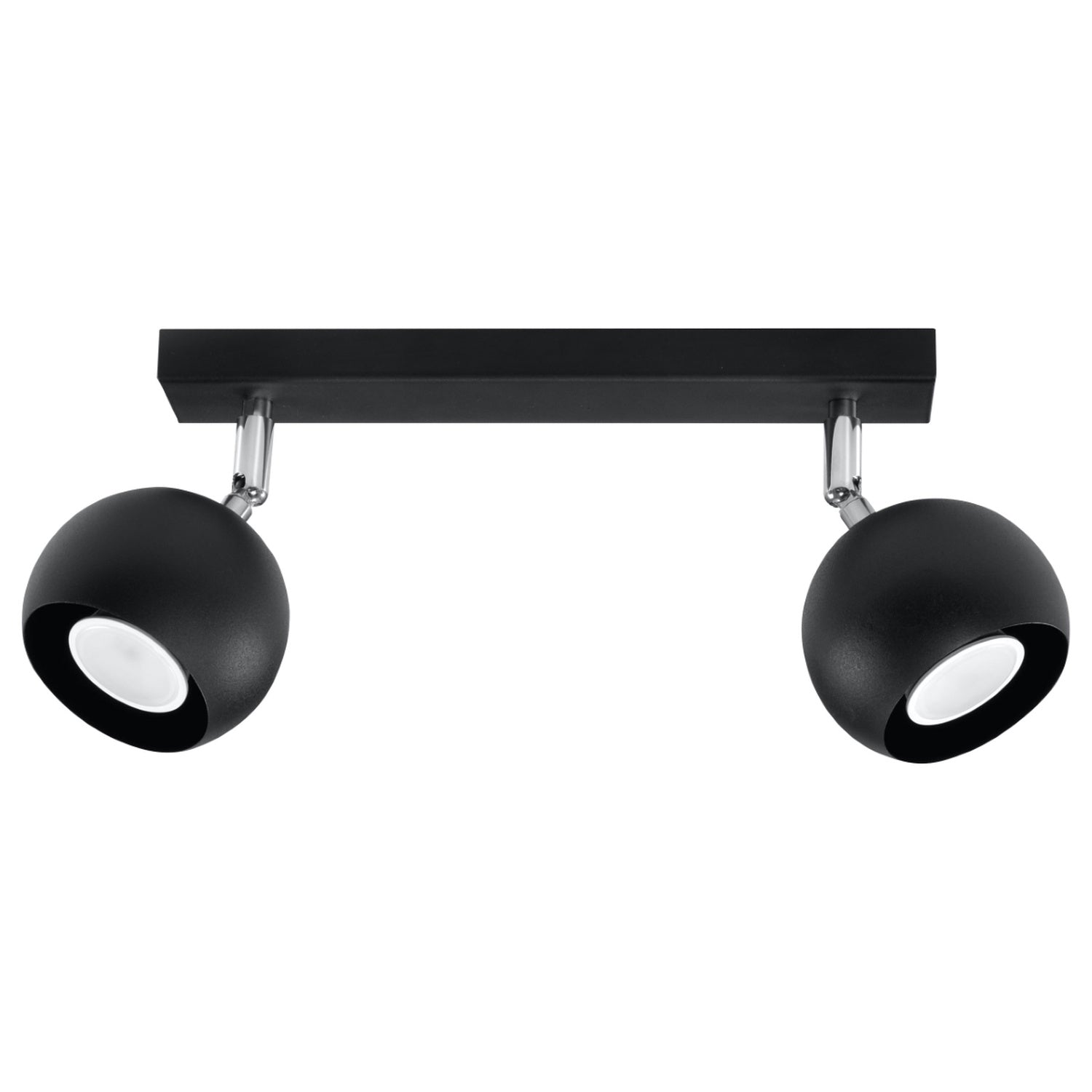 Lampa de tavan OCULARE 2 negru