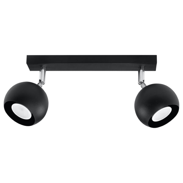 Lampa de tavan OCULARE 2 negru