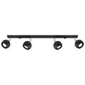 Lampa de tavan OCULARE 4L negru