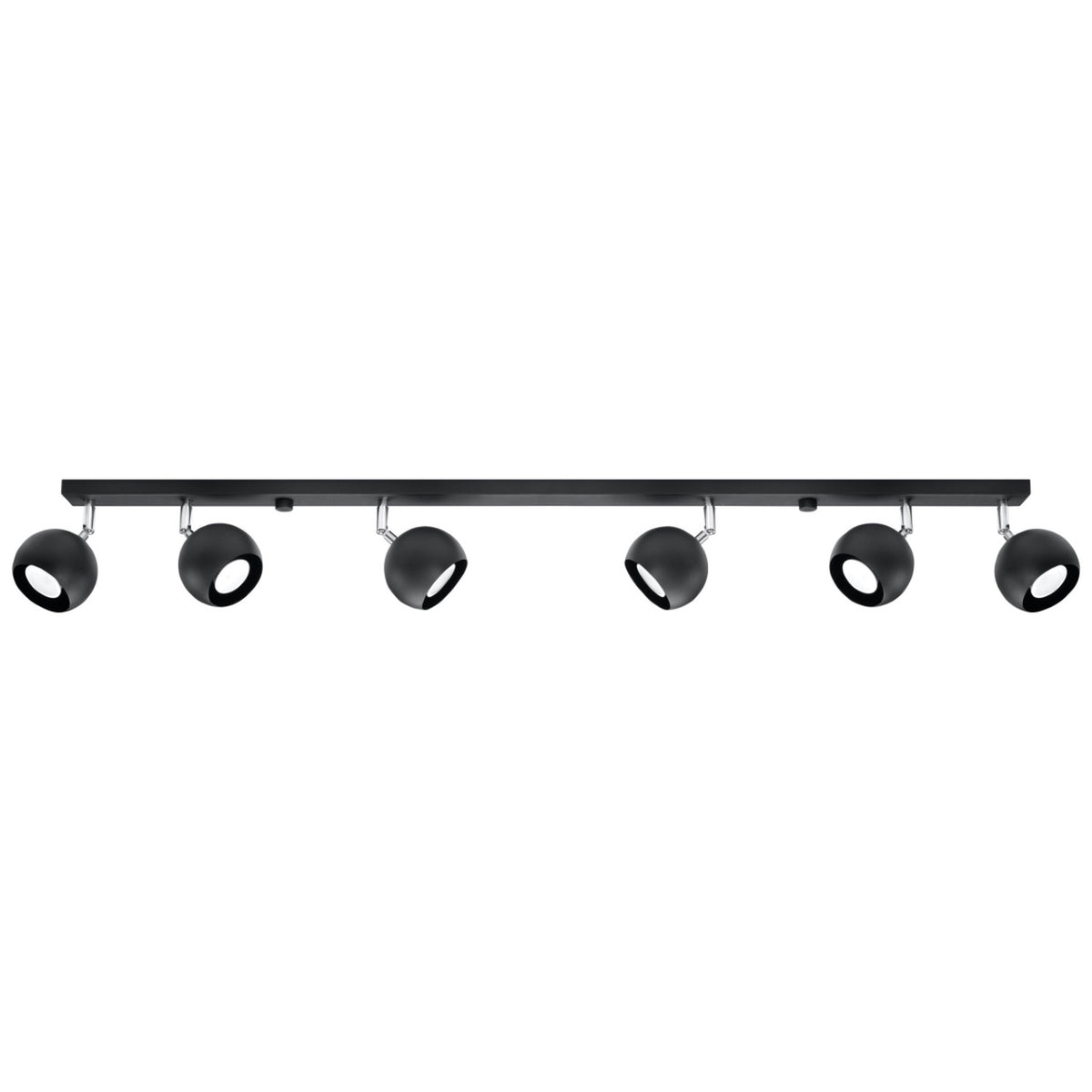 Lampa de tavan OCULARE 6L negru