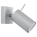 Lampa de perete RING 1 gri