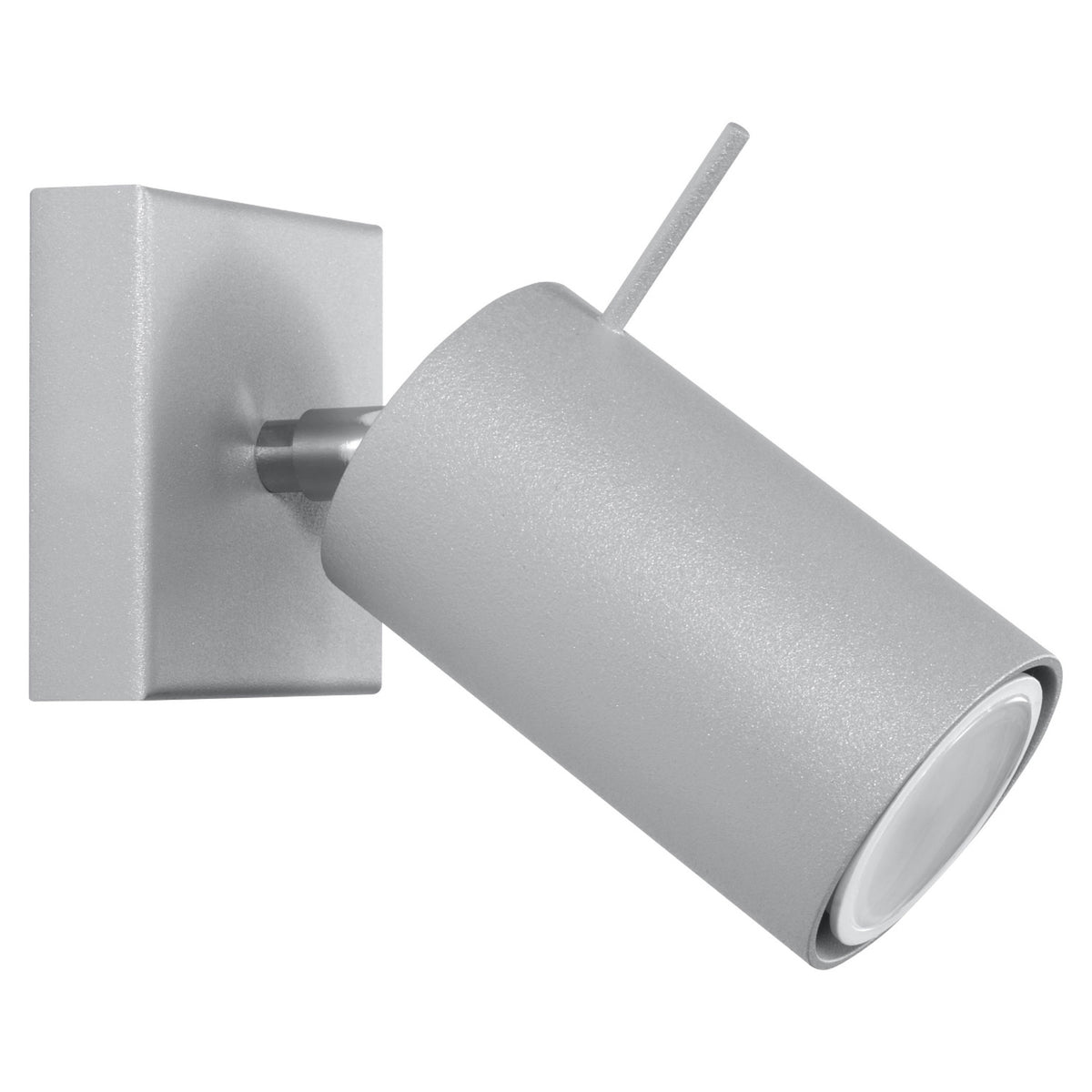 Lampa de perete RING 1 gri