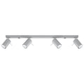 Lampa de tavan RING 4L gri