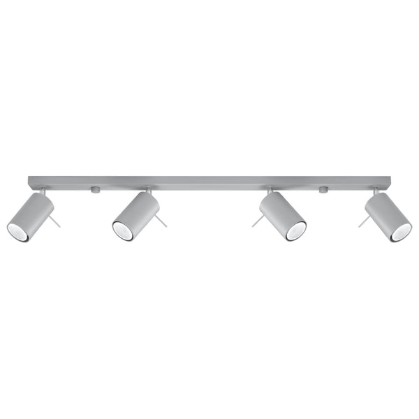 Lampa de tavan RING 4L gri