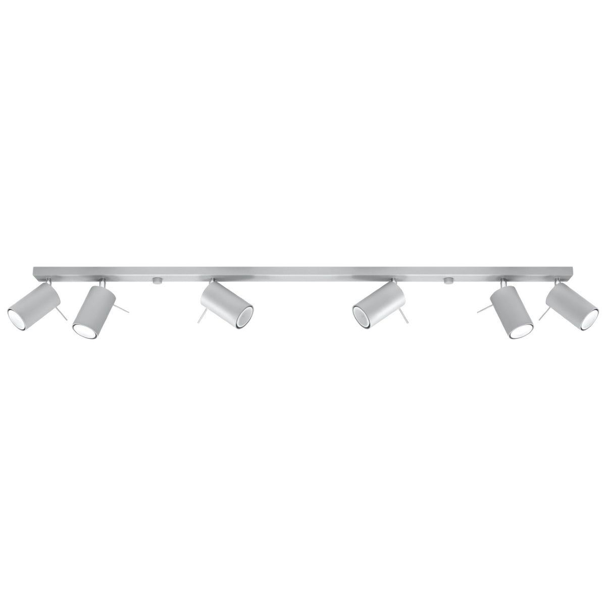 Lampa de tavan RING 6L gri