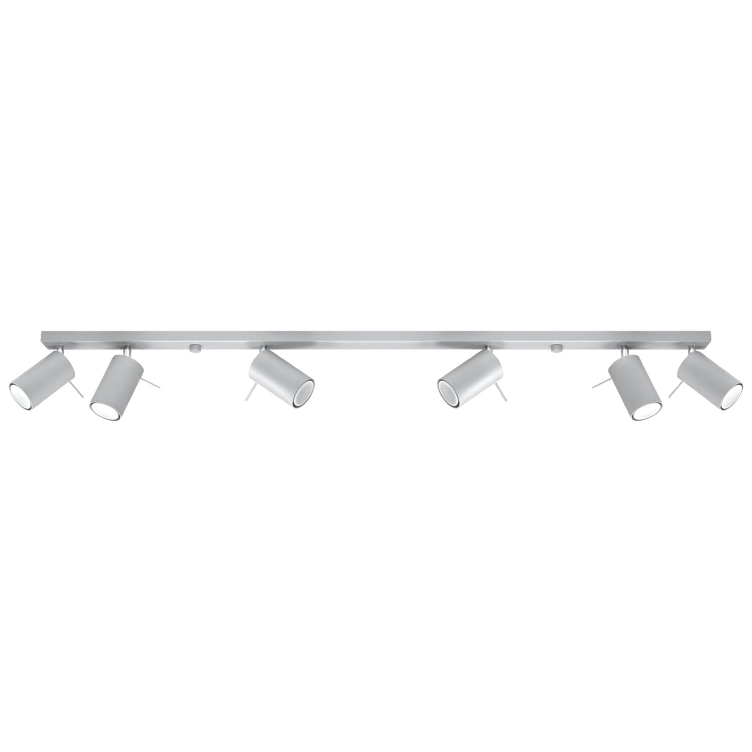 Lampa de tavan RING 6L gri