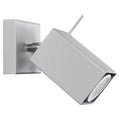 Lampa de perete MERIDA 1 gri