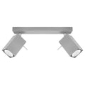 Lampa de tavan MERIDA 2 gri