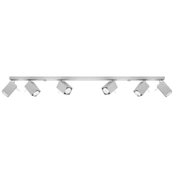 Lampa de tavan MERIDA 6L gri