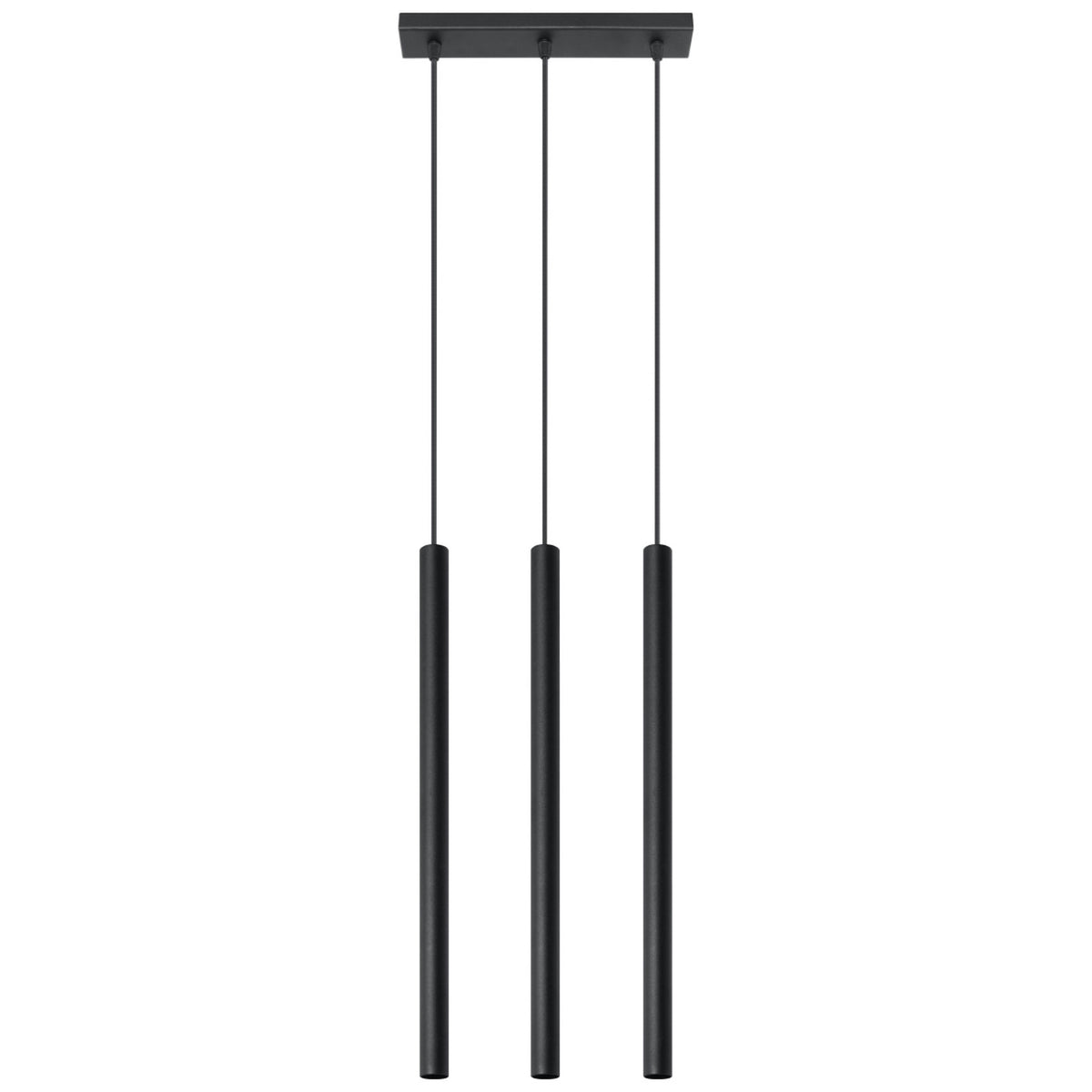 Lustra suspendata PASTELO 3 negru