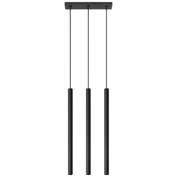 Lustra suspendata PASTELO 3 negru