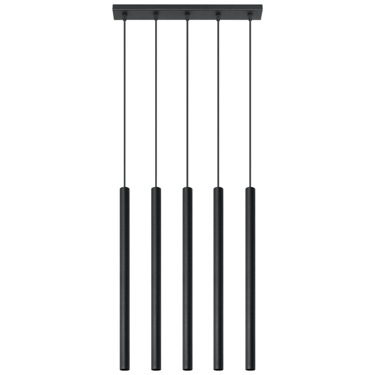 Lampa pandantiv PASTELO 5 negru