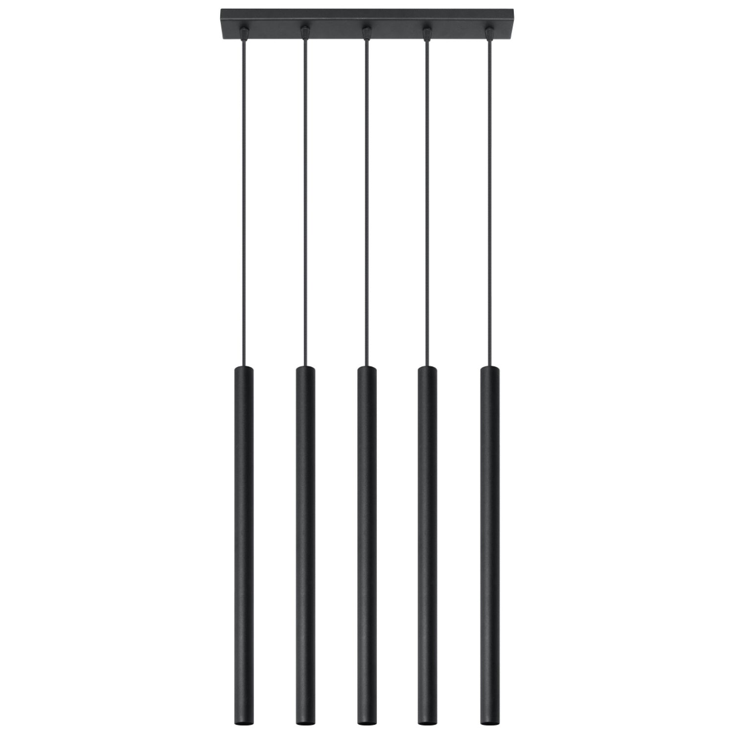 Lampa pandantiv PASTELO 5 negru
