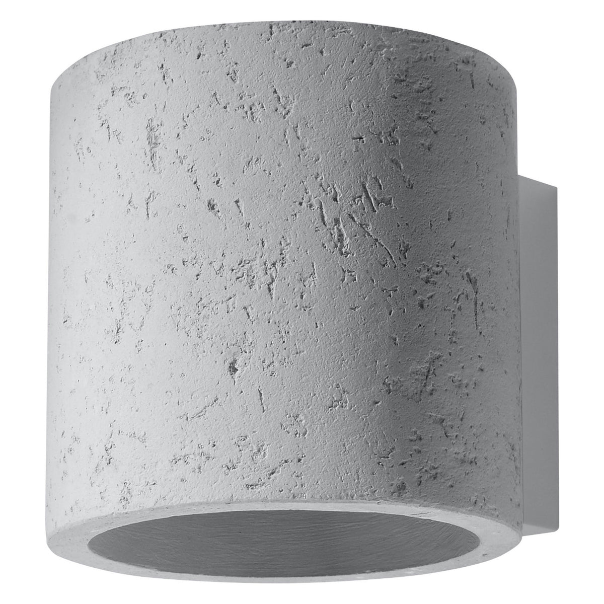 Aplică de perete ORBIS din beton gri, stil industrial – Lumiex