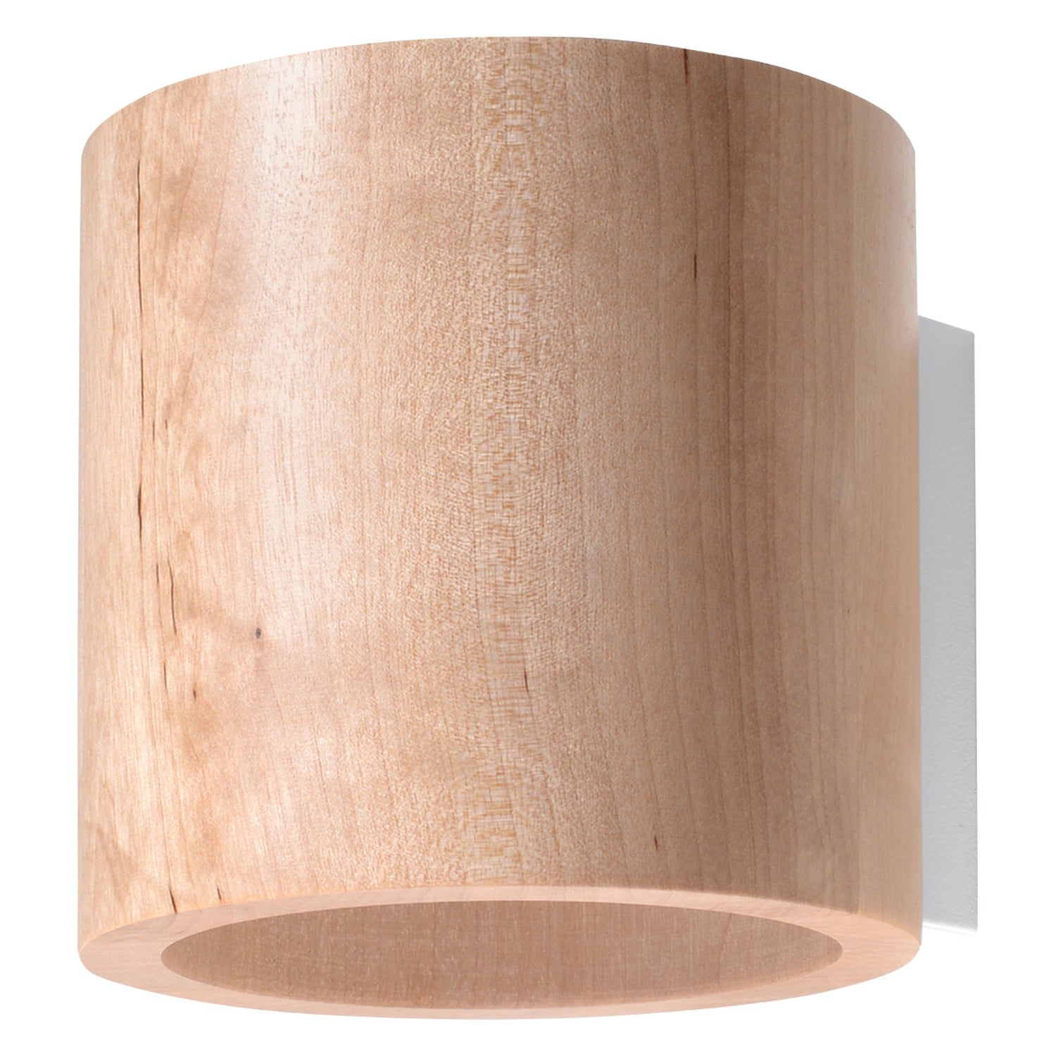 Aplică de perete ORBIS din lemn natural, scandinav – Lumiex
