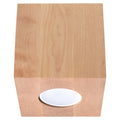 Plafoniera QUAD lemn natural